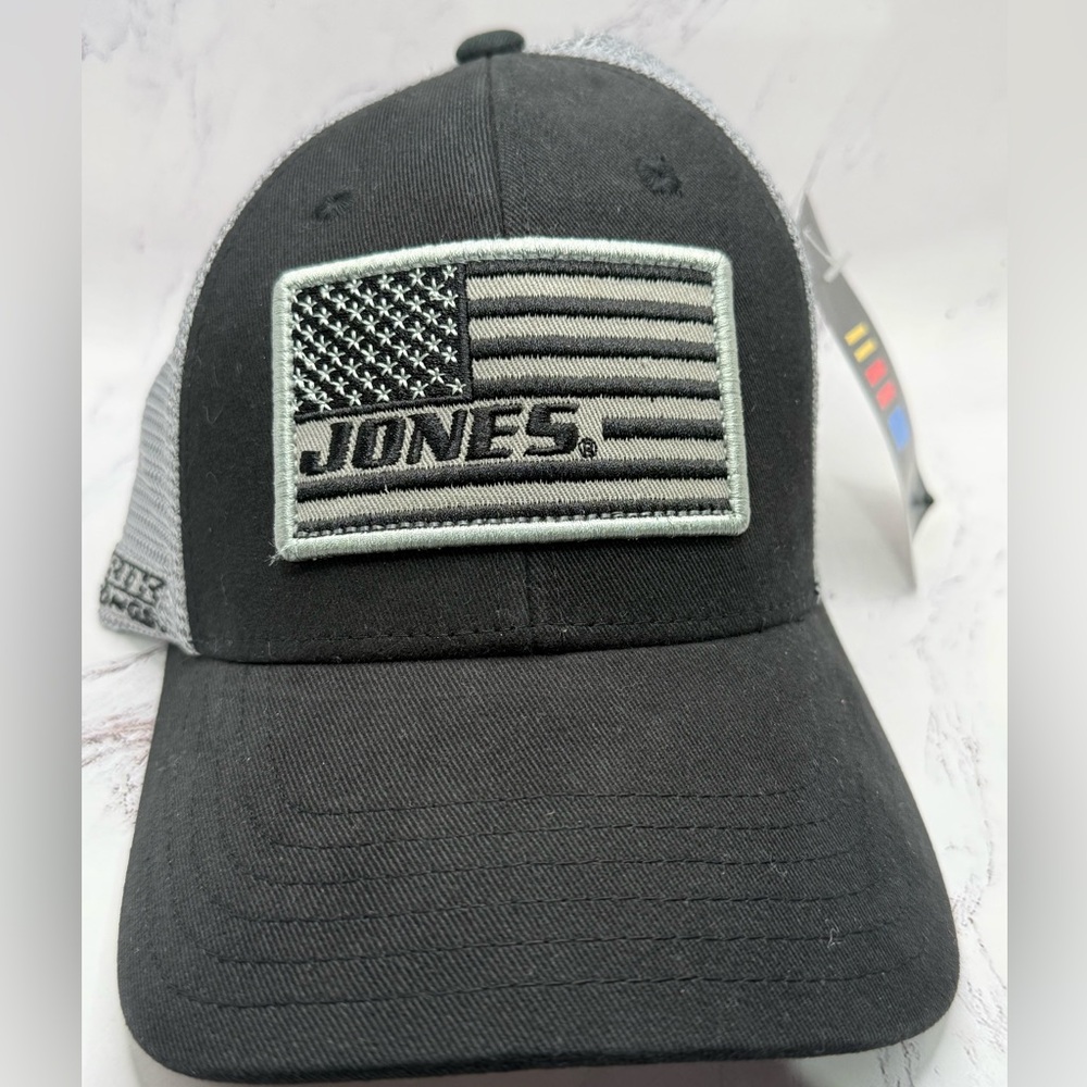 Nascar Erik Jones 43 tonal flag adult size baseball hat NWT